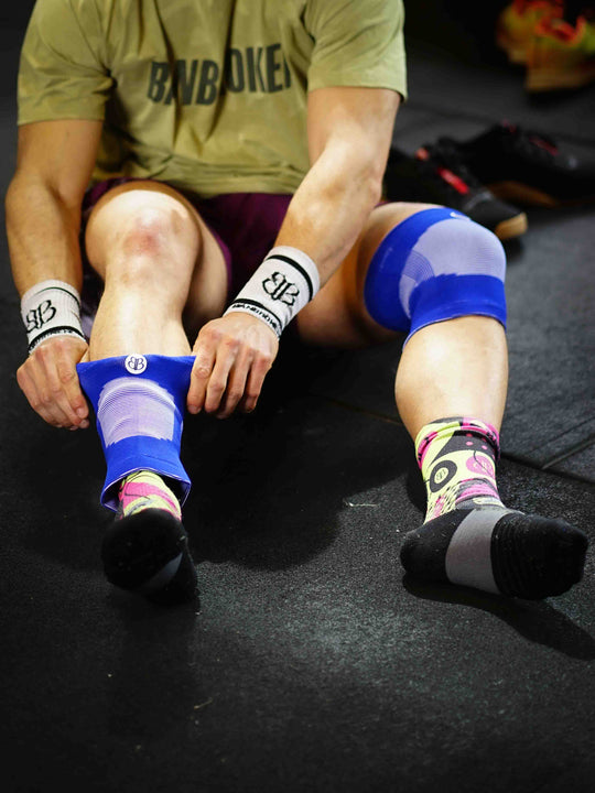 Knitted Royal Knee Pads