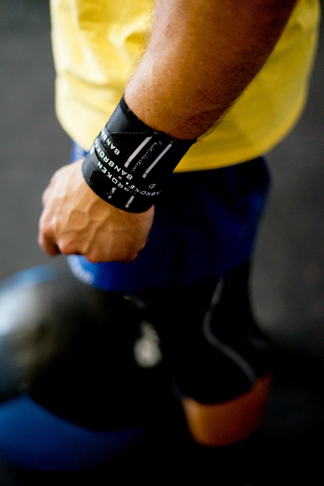 crossfit muñequeras black lifter banbroken