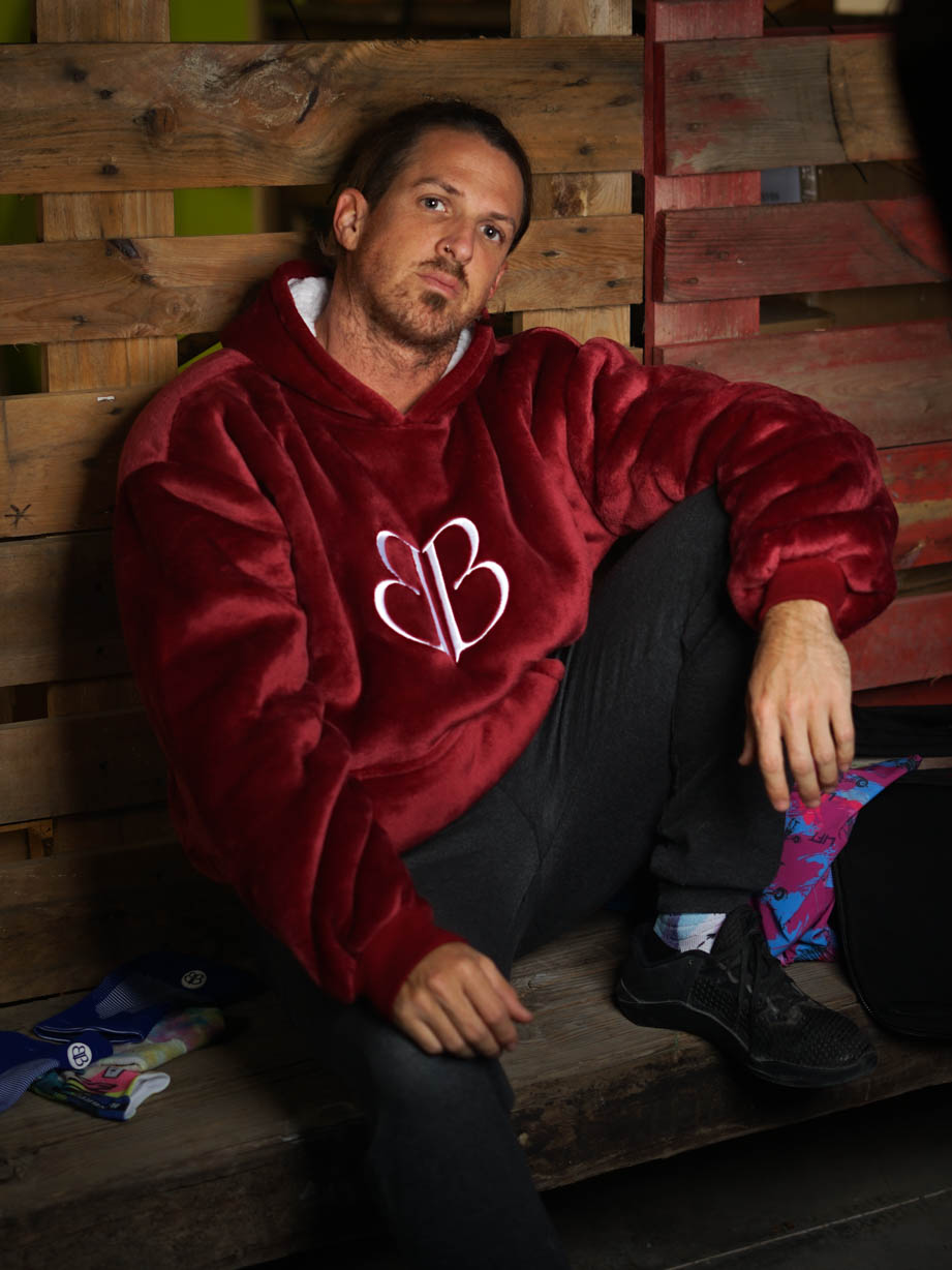 Polarosi Rosso Felpa