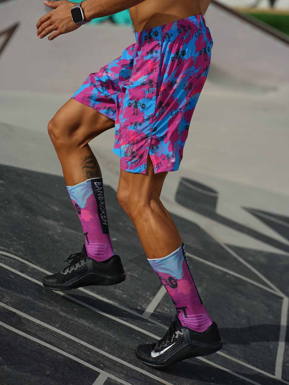 Purple Lift Socks