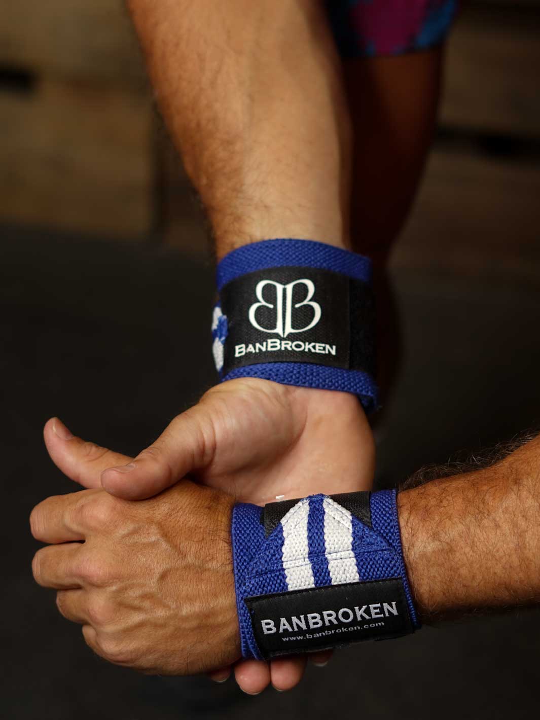 Navy Blue Wrist Band