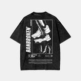 T-shirt Cord Black Uomo