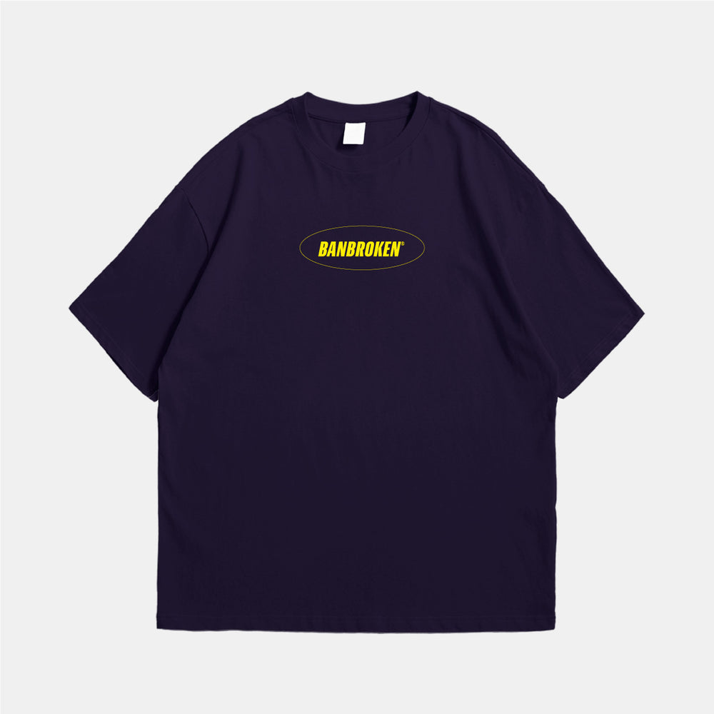 Maglietta blu navy per l'anniversario