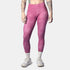 Leggings sportivi Ubuntu Mico da donna in fucsia, vista frontale
