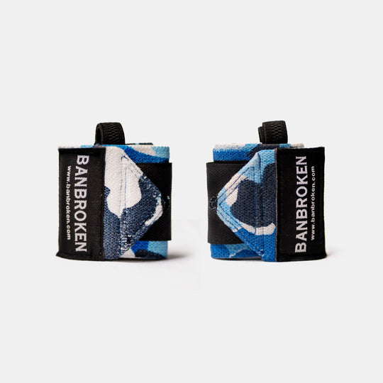 Camo Blue Wrist Band