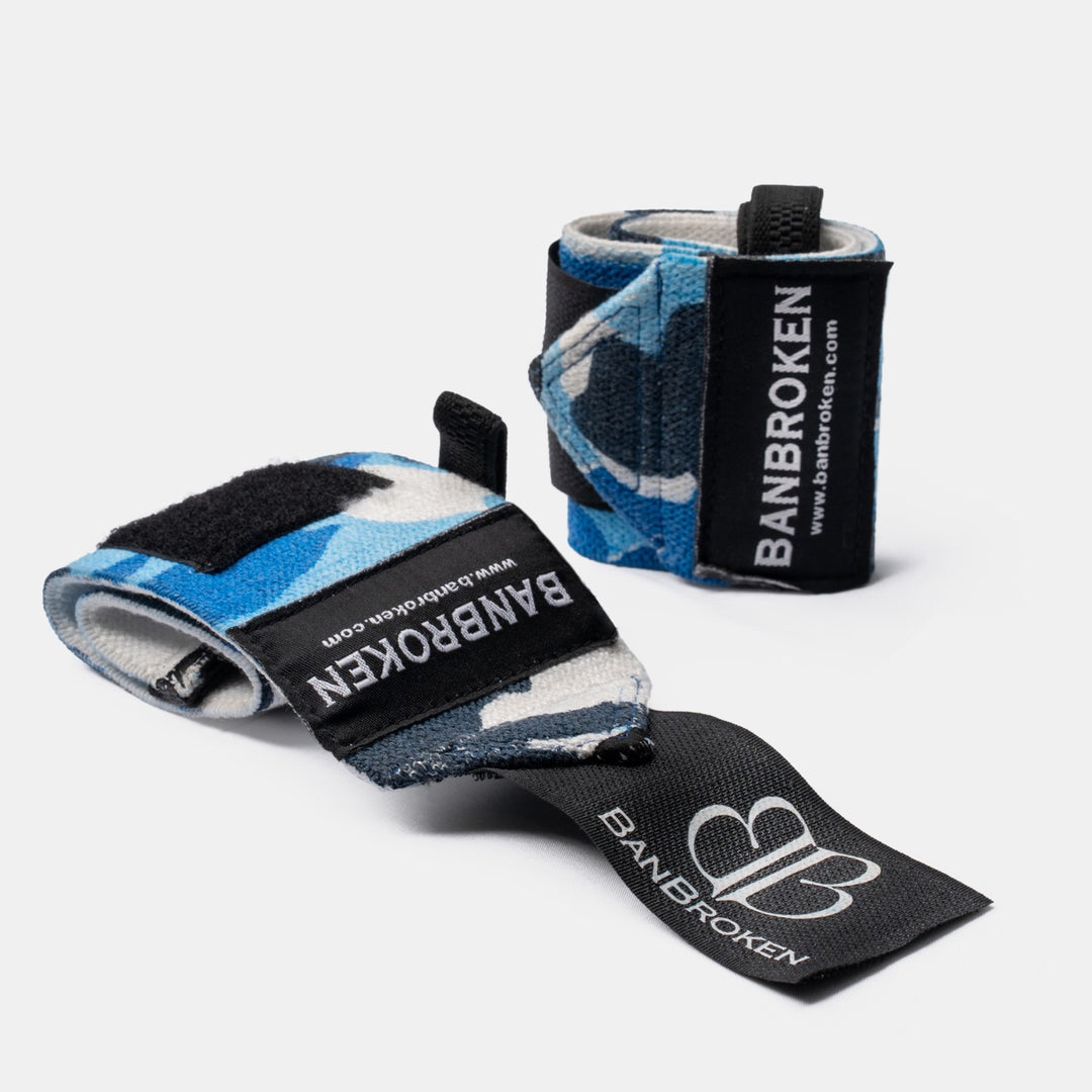 Camo Blue Wrist Band