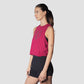 Canotta Ubuntu Engineered color bordeaux da donna