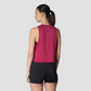 Canotta Ubuntu Engineered color bordeaux da donna