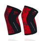 Red Skull Knee Pads
